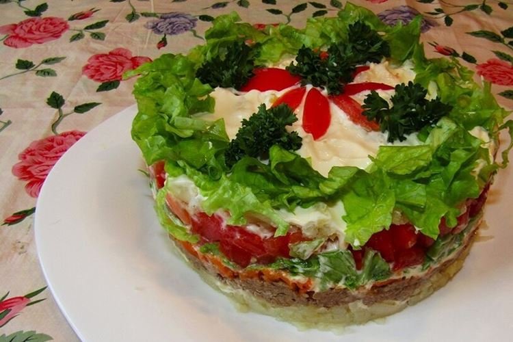 Layered Tuna Salad
