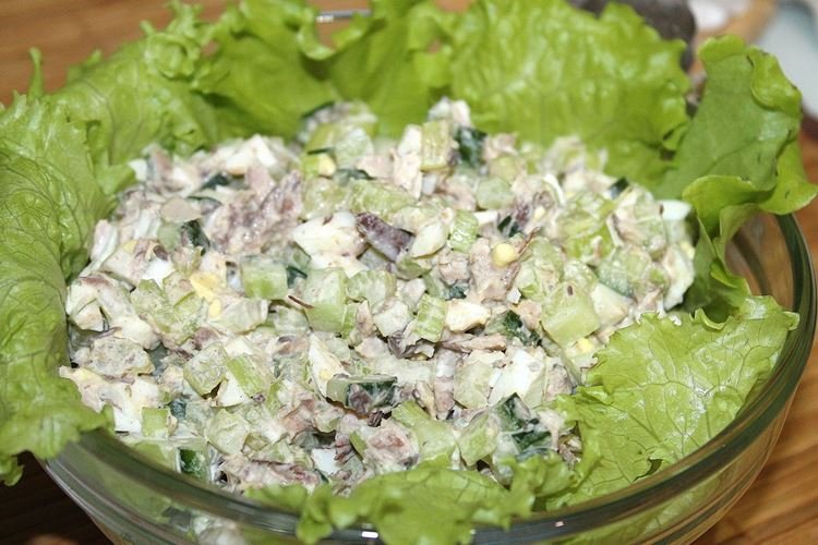 Tuna and Celery Salad