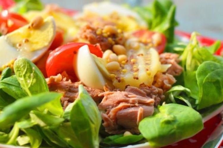 Tuna Salad with Honey Dressing