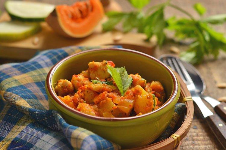 Vegetable Stew with Zucchini 