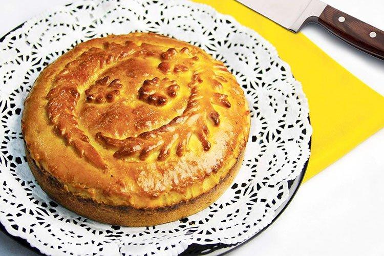 Quick Kurnik with Meat and Potatoes