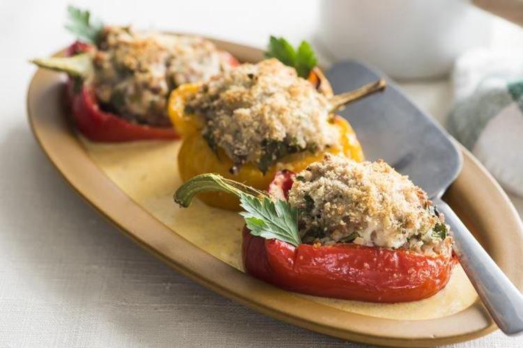Stuffed Peppers with Turkey