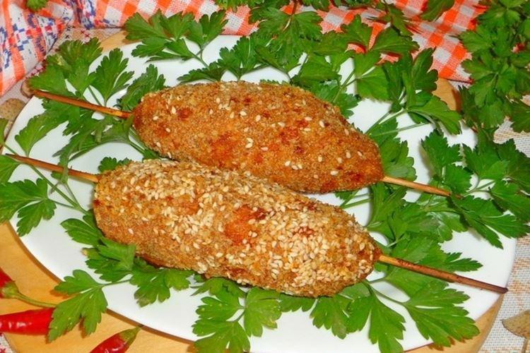 Lulya Kebab with Ground Turkey