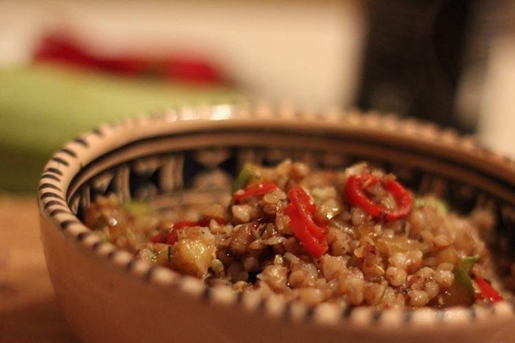 Buckwheat with Zucchini