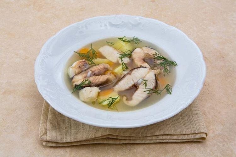 Pikeperch and Sterlet Ukha (Fish Soup)