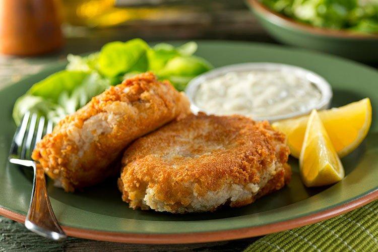 Pollock and Zucchini Fish Cakes