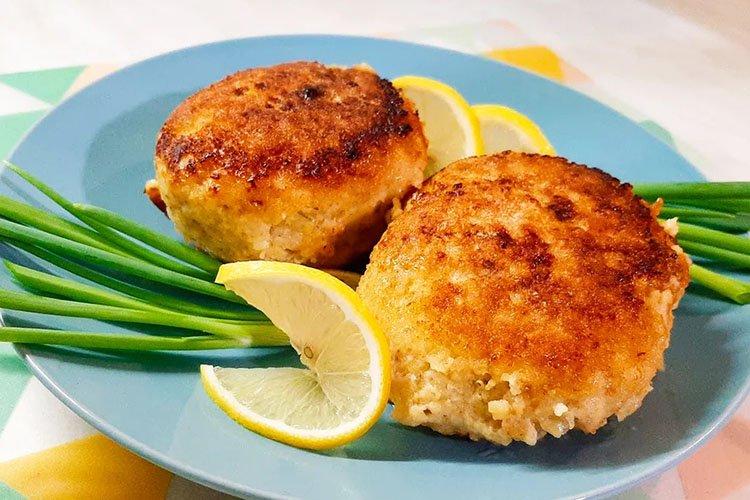Pollock Fish Cakes with Pumpkin