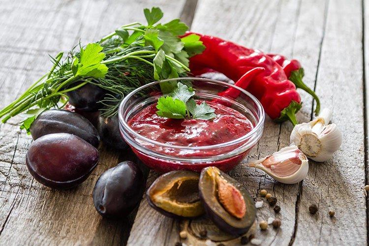 Salsa agridulce de ciruela