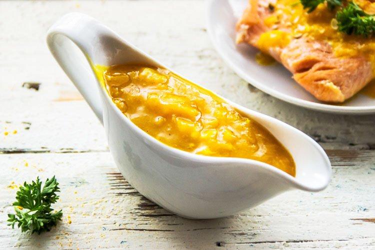 Salsa agridulce de mango