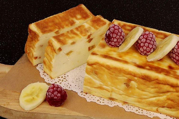 Pastel de queso cottage