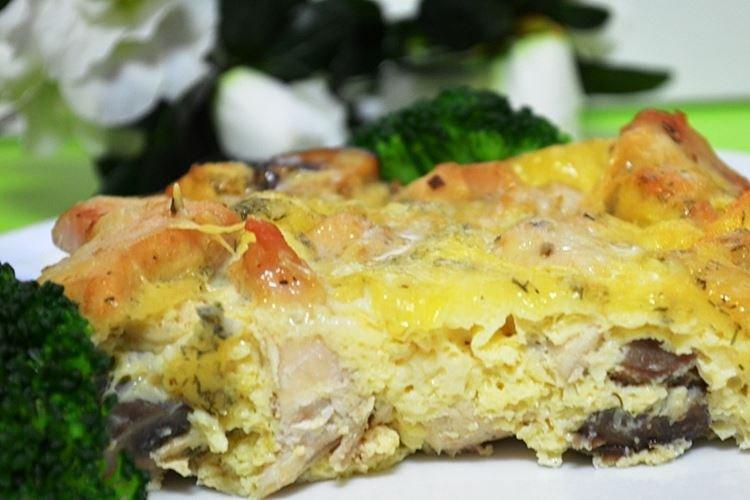 Tortilla con pollo