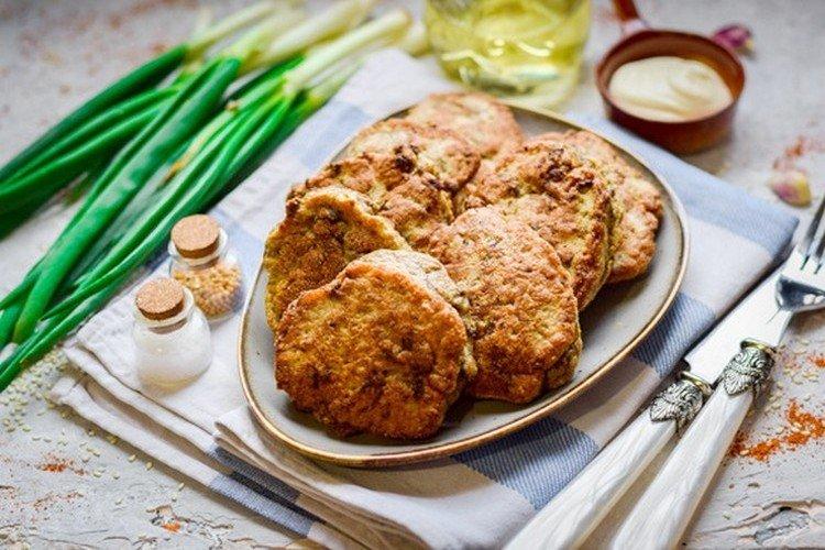 Beef Liver Patties with Rice