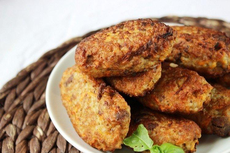 Liver Patties with Oatmeal