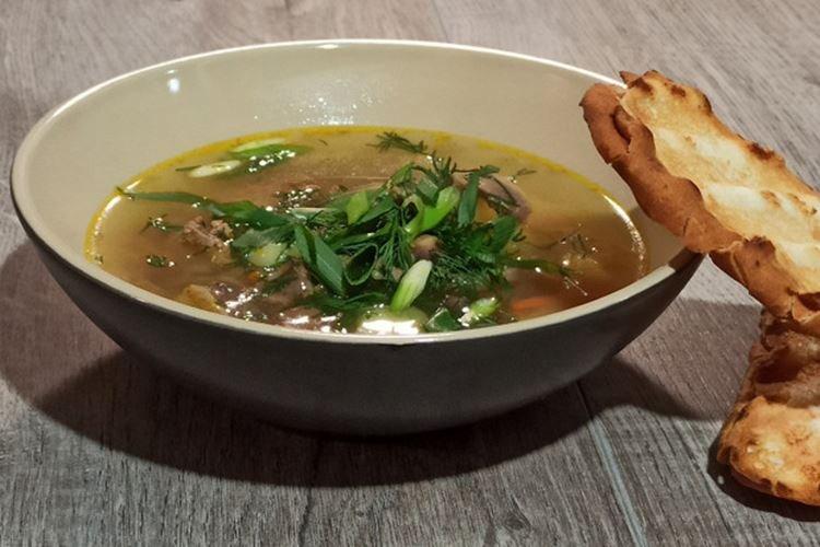 Chicken Heart and Pepper Soup