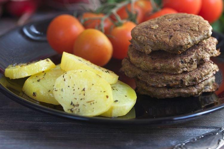 Chicken Liver Patties with Oatmeal