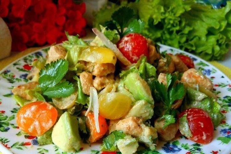 Chicken and Avocado Salad