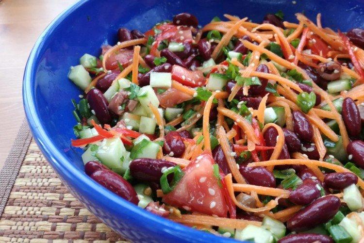 Ensalada de zanahoria coreana