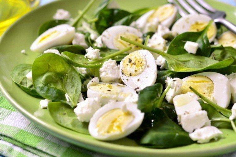 Ensalada de espinacas