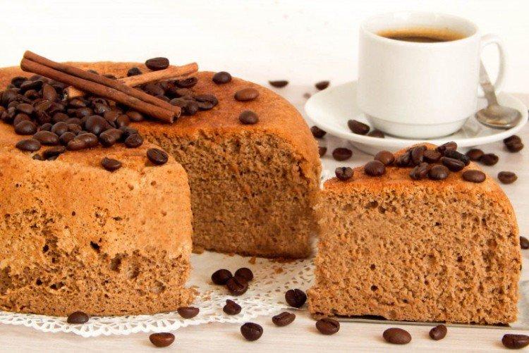Homemade Coffee Sponge Cake