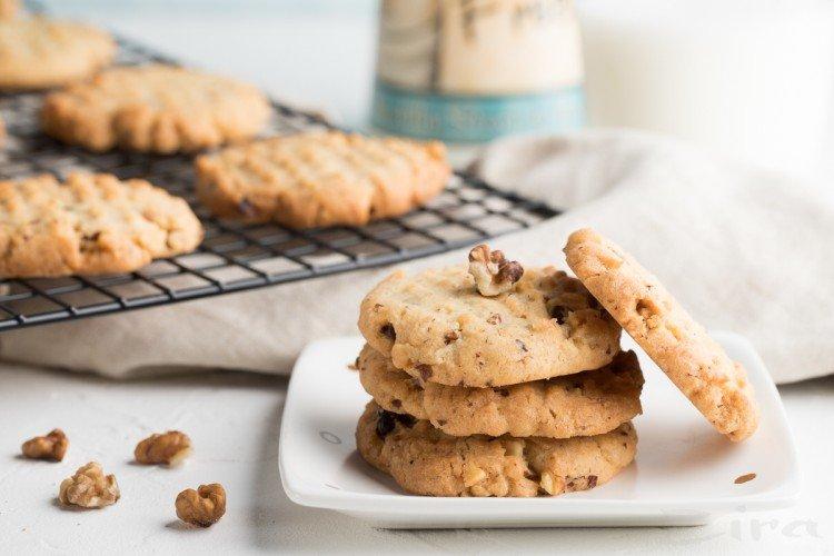 Galletas caseras de nueces