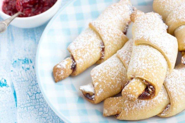 Rollitos de mermelada