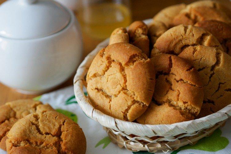 Galletas de miel sin huevos ni mantequilla