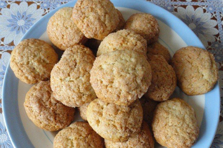 Galletas de masa quebrada con aceite vegetal