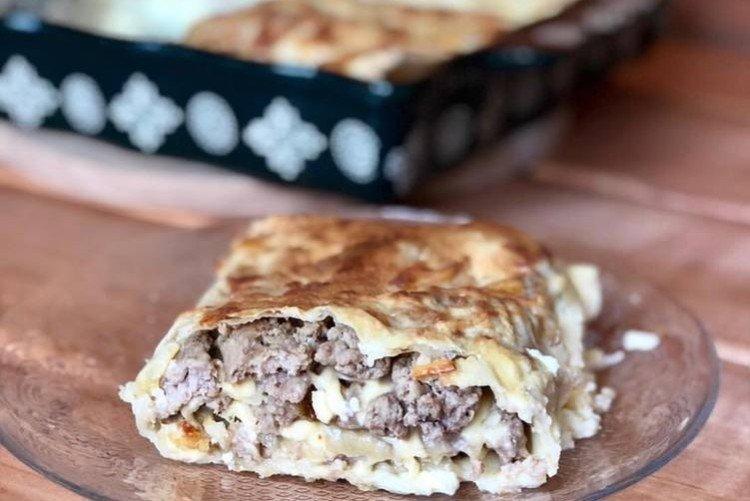 Meat Pie from Lavash