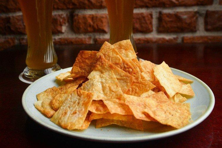 Homemade Lavash Chips