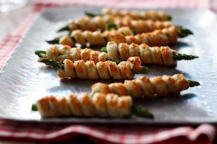 Asparagus in Puff Pastry