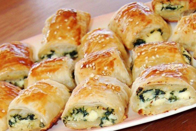Puff Pastry Cheese Appetizer Pie