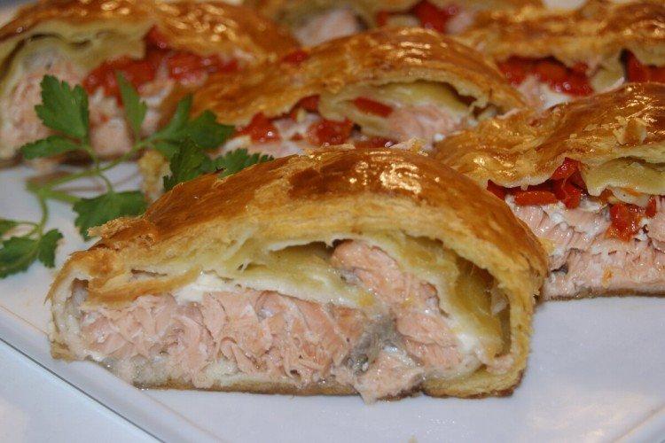 Puff Pastry Fish Roll