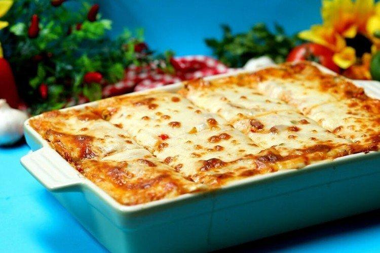 Gratinado italiano con pollo y patatas