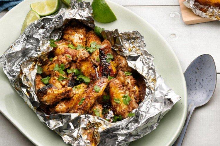 Oven-Baked Chicken in Foil