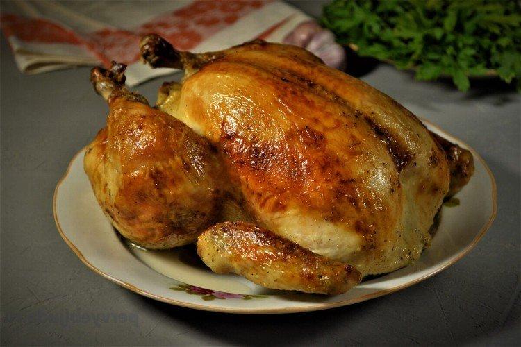Oven-Baked Chicken with Nuts and Raisins