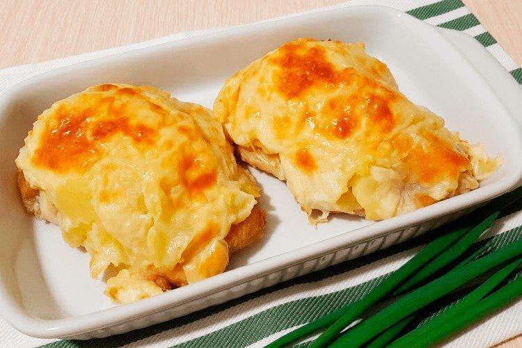 Oven-Baked Chicken with Cheese