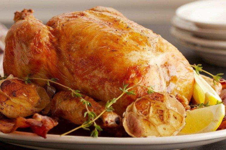 Oven-Baked Chicken with Lemon