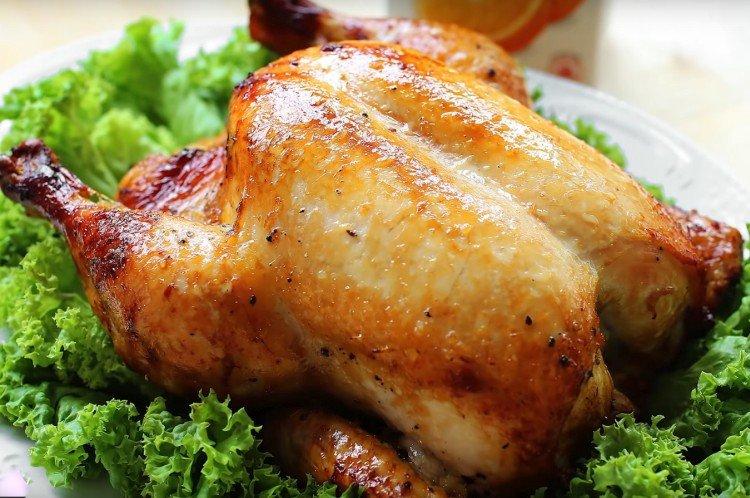 Oven-Baked Chicken with Mayonnaise