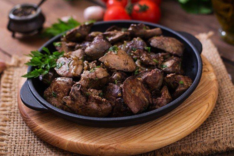 Pan-Fried Pork Liver