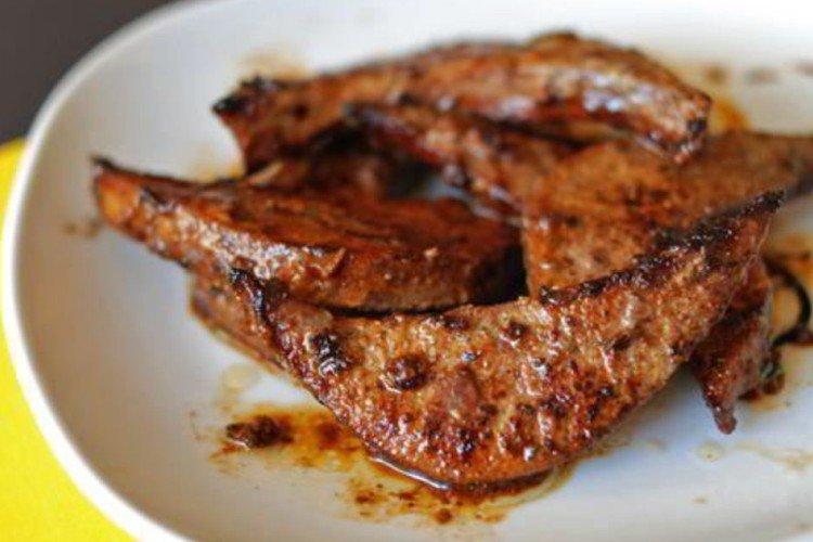 Pork Liver in Honey Glaze