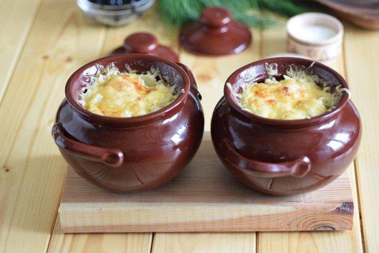 Pork Liver in Pots