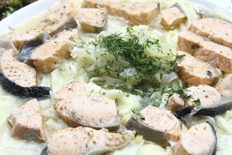 Fish Beshbarmak