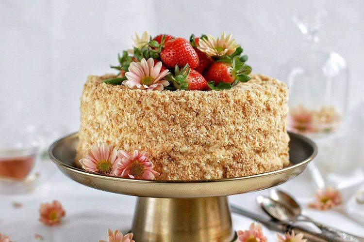 Lenten Napoleon Cake