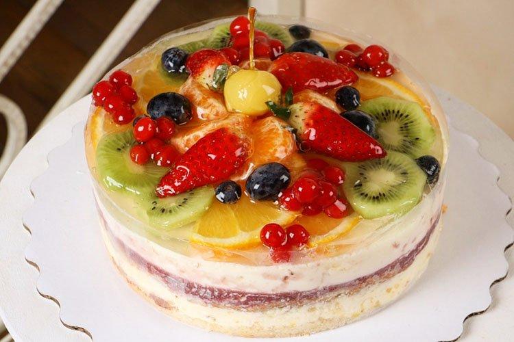 Lenten Citrus Berry Cake