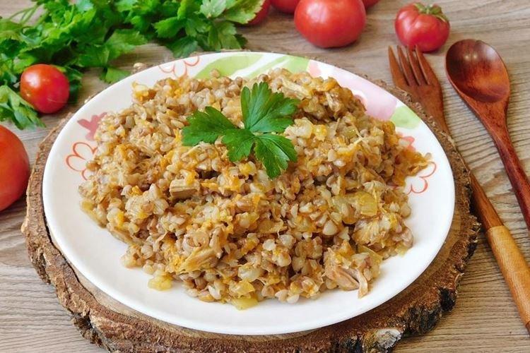 Pork Stew with Buckwheat