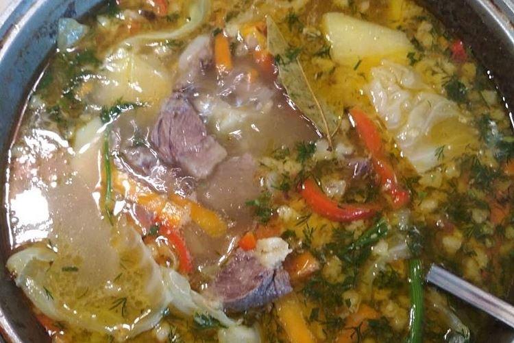 Pork Shurpa with Chickpeas