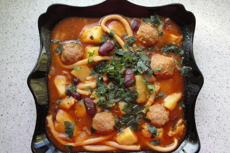 Pork Shurpa with Beans