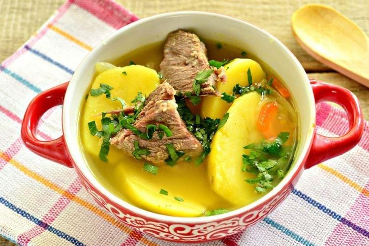 Pork Shurpa with Celery
