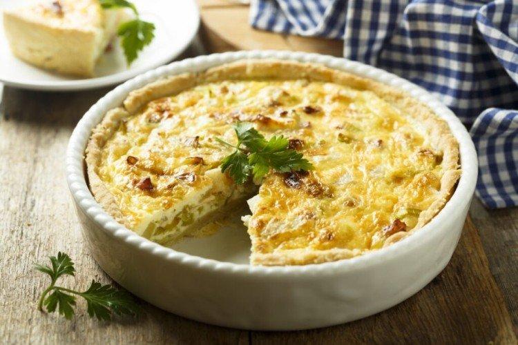 Gratinado de col y requesón