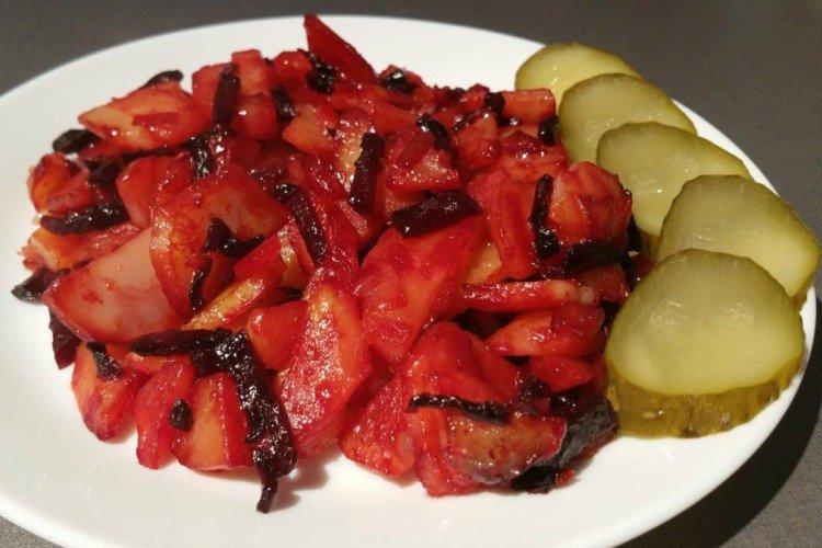 Stewed Vegetables with Beets